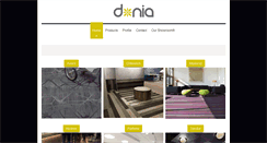 Desktop Screenshot of doniadesigns.com